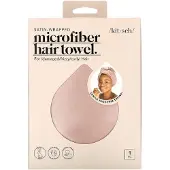 Kitsch Satin Wrapped Hair Towel - Blush