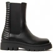 Montevita Plateau-Ankle-Boot Marine4 Schwarz