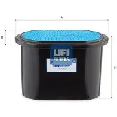 Ufi 27j4600 250mm für Chrysler
