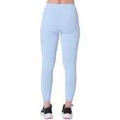 SKECHERS GOWALK Trage High-Waist 7/8 Damen Silber Sportleggings