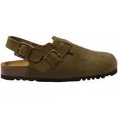 Scholl Clog Herren Olivier Fersenriemen Khaki-Schuhgröße 43