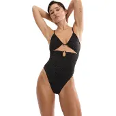 Triumph Badeanzug "Summer Sunset O" weicher Lurex