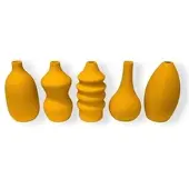 Simiu MINI VASES - 8 cm - 5 pcs - Mustard Yellow