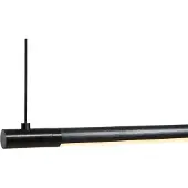 Loom Design Hängelampe Straw 200, dimmbar, schwarz, für Wohn- / Esszimmer, Aluminium, Modern