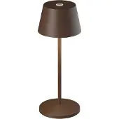 Loom Design Modi Micro Portable Tischleuchte IP65 Corten - , Modi Micro, dimmbar, Braun / Rost, für Terrasse, Aluminium, Modern