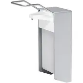 Megro GmbH & Co. KG EURO-Hebel-Wandspender 1000 ml Aluminium mit Leerflasche langer Hebel