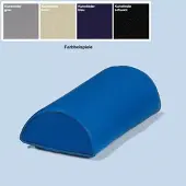 AGA Halbrolle blau Ø 200 mm x 400 mm mit Kunstlederbezug