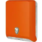 Megro GmbH & Co. KG Falthandtuchspender orange Kunststoff bis 800 Blatt