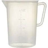 Genware Messbecher mit ml-Skala, Polypropylen -2,0l"