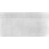 Rako Rebel Treppenfliese grau 40x80 cm matt DCP84741.1