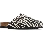 Scholl Clog Damen Fae Zebra-Schuhgröße 42