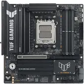 Asus TUF GAMING B850M-PLUS WIFI7, AMD, Sockel AM5, AMD Ryzen 7000 Series, AMD Ryzen 8000 Series, AMD Ryzen 9000 Series, Sockel AM5, DDR5-SDRAM, 256 GB