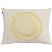 David Fussenegger Kissen gefüllt Juwel 'Happy Faces' 30 x 40 cm Gelb