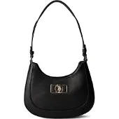 U.S. POLO ASSN. Schultertasche Handtasche Jones Chic Hobo Bag Black schwarz