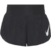 Nike W Nk Tempo Flw Swsh Mr Df Shrt Black/White Black/White Xs