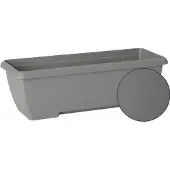 Garden ID Teramo Grauer 60 cm Pflanztopf für den Garten
