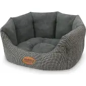 Nobby Josi, Korb Haustierbett, Drinnen, Hund, Braun, Oval, Muster