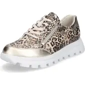 Waldlaufer Damen Sneaker Ajala gold taupe 8