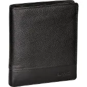 Bugatti Kombibörse, Hochformat/coin wallet combi style (14 CC) schwarz