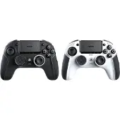 Nacon Revolution 5 Pro, Gamepad, PC, PlayStation 4, PlayStation 5, D-Pad, Richtungstasten, Menü-Taste, Kabellos, Bluetooth, Schwarz