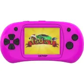 Denver Spielekonsole 6,1 cm (2.4 Zoll) mit 150 Spielen Farbe: Pink