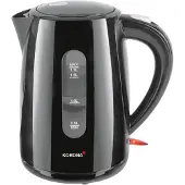 Korona 20130 Wasserkocher 1,7l 2200Watt schwarz, 1,7 l, 2200 W, Schwarz, Wasserstandsanzeige