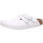 Birkenstock Clog Kay Superlauf, Naturleder, weiß, normal 1 St Schuhe