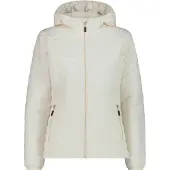CMP - Women's Padded Jacket Fix Hood - Kunstfaserjacke Gr 36 beige/grau
