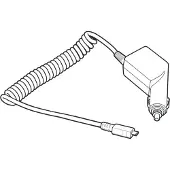 Zebra VCA400-02R, Auto, Zigarettenanzünder, Grau