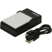Duracell DRC5909, USB, Indoor Batterieladegerät, Canon NB-7L, Schwarz, 5 V, 5 V