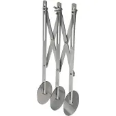 Orion Edelstahl-Radio-Set, Durchmesser 4,5 cm, 3-teilig