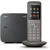Gigaset CL660, Analoges/DECT-Telefon, Kabelloses Mobilteil, Freisprecheinrichtung, 400 Eintragungen, Anrufer-Identifikation, Grau