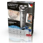 Camry Premium CR 2925, Rotationstrasierer, Grau, LCD, Ladend, Wechselstrom/Batterie, 1,5 h