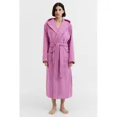 Tekla Unisex Hooded Bathrobe Magenta Größe: XS | Bademäntel Outlet | Unisex | Rosa