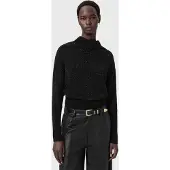 AllSaints Ridley Sparkl Jumper Black Größe: M | Longsleeves Outlet | Damen | Schwarz