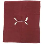 EXKLUSIV HEIMTEXTIL Handtuch mit Nasenschlitz für Massageliege 1 Stück Bordeaux