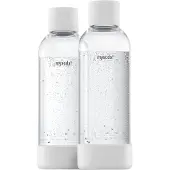 MySoda 1L Wasserflaschen 2er-Set (PET), White