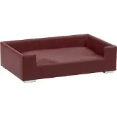 Silvio Design Rohrschneider Hundesofa Candy bordeaux