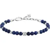 Morellato Men's Beaded Bracelet With Lapis Lazuli Pietre S1747