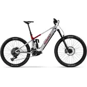 Ghost E-Riot CF Advanced 2026 - rebel red/misty gray glänzend