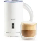 Domo DO731MF, Automatischer Milchaufschäumer/-wärmer, Weiß, 0,24 l, 120 s, Heiß & Kalt, Tasten