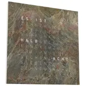 Qlocktwo Earth 45 Creator ́s Edition Glintscape White