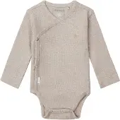 Noppies Strampler Nino in Taupe Melange | Gr.: 44