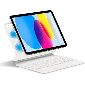 INF Schutzhülle für iPad mit Bluetooth-Tastatur Weiß iPad Pro 12.9 2018-2022