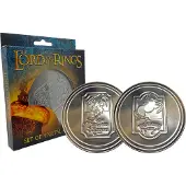 Fanattik The Lord of the Rings Set of 4 Embossed Metal Coasters