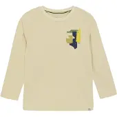 Noppies Langarmshirt Rison in Fog | Gr.: 116