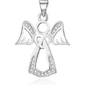 Beneto Timeless silver pendant Angel AGH234 (L)