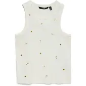 Vero Moda Top Naja 10341964 Weiß Slim Fit