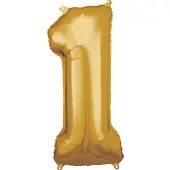 Amscan Folienballon Zahl 1