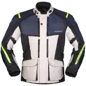 Modeka Varus Jacke Hellgrau Blau Größe XL